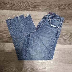 Lucky Brand 90s Loose High Rise Crop Jean Size 8/29